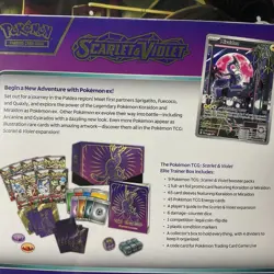 Set Of 2 Pokemon Scarlet & R Elite Trainer Box Factory Sealed New ,,,,,, , - Image 5