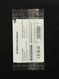 Pokemon TCG Sealed Gengar GameStop Stamped Promo #50 Perfect Order Swirl Cosmos - Image 2