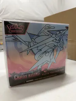 Pokemon CHAOS RISING Pokemon Center ETB Elite Trainer Box - Image 1