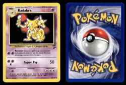 Kadabra 46/130 Uncommon Base Set 2 Pokemon Card - Image 1