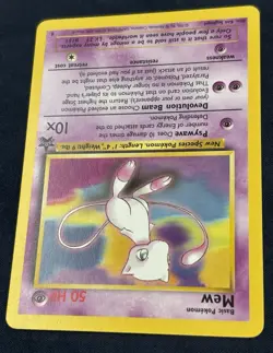 Mew 08/53 Wotc Promo Regular Pokemon Single - Image 4