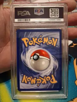 1999 Pokemon Fossil Lapras #10/62 Holo Rare Psa 7 - Image 2