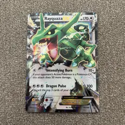 Pokemon TCG Rayquaza EX 75/108 Roaring Skies Full Art Holo Ultra Rare - Image 1