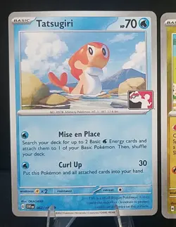 TATSUGIRI 062/197 & 131/167, STAMPED, PRIZE PACK SERIES 3/7, POKEMON CARDS (NM) - Image 3