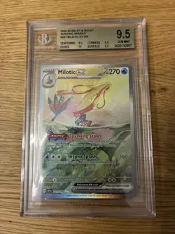 Pokemon TCG Milotic EX Surging Sparks Special Illustration Card 237/191 BGS 9.5 - Image 1