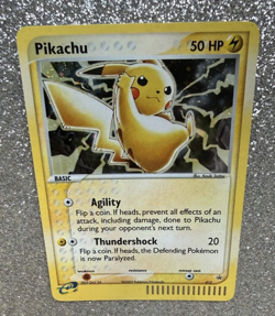 Pokemon TCG Pikachu 012 Promo Card 2003 English LP - Image 3