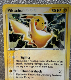 Pokemon TCG Pikachu 012 Promo Card 2003 English LP - Image 4