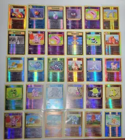 30 Pokemon Card Lot - XY Evolutions Reverse Holos - MP Condition - Image 1