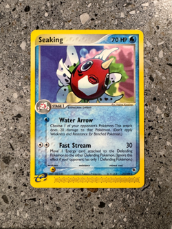 Pokemon TCG Cards Seaking 21/109 Ruby & Sapphire Rare NM-M - Image 1