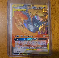 Pokemon Moltres & Zapdos & Articuno GX TAG TEAM Holo Hidden Fates 44/68 - Image 1