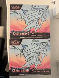 Pokemon Center Mega Evolution Chaos Rising Elite Trainer Box ETB Sealed x2 - Image 3