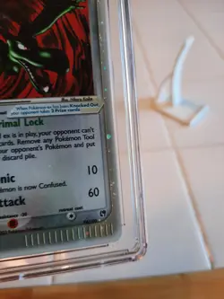 2003 Pokemon EX Sandstorm Aerodactyl ex 94/100 CGC 9.5 GEM MINT border swirls - Image 5