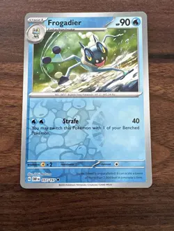 Frogadier - Reverse Holo - 057/197 - Obsidian Flames - NM/M - Image 1
