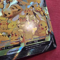 Pokemon Celebrations: Pikachu V Union SWSH139 140 141 142 Jumbo Texture Error - Image 3