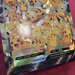 Pokemon Celebrations: Pikachu V Union SWSH139 140 141 142 Jumbo Texture Error - Image 4