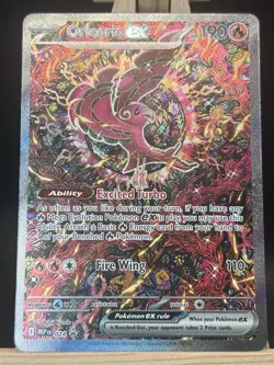 Oricorio ex 024 Phantasmal Flames Black Star Promo Full Art Pokemon TCG NM - Image 1
