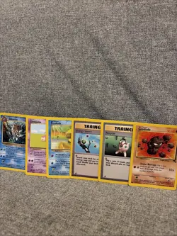 Pokemon TCG Vintage Fossil Complete Common & Uncommon WOTC - Image 4