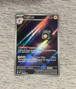 Pokemon TCG Bellibolt Illustration Rare 201/197 Obsidian Flames NEAR MINT NM - Image 1