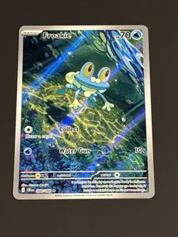 2026 Pokemon TCG Chaos Rising Froakie Illustration Rare 088/086 NM - Image 2