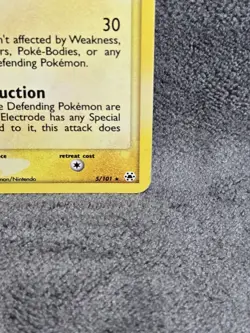 Electrode Hidden Legends 5/101 Holo Rare Holo 70HP English 2004 - Image 4