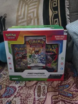 Pokemon First Partner Illustration Collection Series 1 Box - Image 1