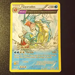 Pokemon TCG Gyarados 21/98 XY Ancient Origins Holo Rare Θ Double 130 HP Stage 1 - Image 1