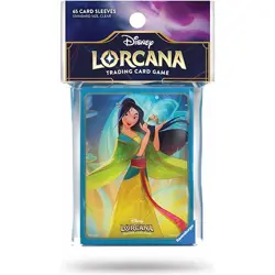 Disney Lorcana Supplies Deck Protectors MULAN [Considerate Diplomat][65 Sleeves] - Image 1