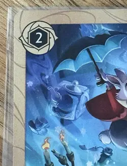 Disney Lorcana Winterspell White Rabbit Late Again 29/P3 Promo - Image 2