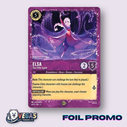 Elsa The Fifth Spirit 6/P3 Glimmer Foil Promo Unsealed Frozen MP Disney Lorcana - Image 1