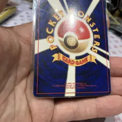 Poliwrath No.062 Base Set 1996 Holo Rare Japanese Pokemon Card MP Creased Swirl - Image 3