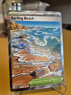 Pokemon Surfing Beach 114/086 - Chaos Rising - Image 1