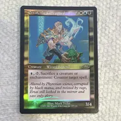 Wizards of the Coast MTG Ertai, the Corrupted Planeshift Eng Foil Rare #107/143 - Image 1