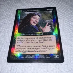 Wizards of the Coast MTG Braids, Cabal Minion Deckmaster English Foil Rare - Image 2