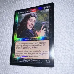 Wizards of the Coast MTG Braids, Cabal Minion Deckmaster English Foil Rare - Image 3