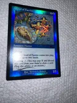 MTG Cloud of Faeries Urza's Legacy Foil English #29/143 - Image 3