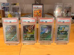 Pokemon Chinese Exclusive Gem Vol.2 CBB2C PSA 10 FULL Sequential Set Eeveelution - Image 1
