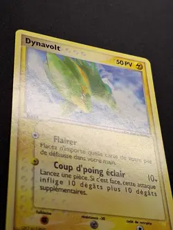 EXC NM Dynavolt 52/100 EX Gardiens de Cristal Carte Pokemon FR - Image 3