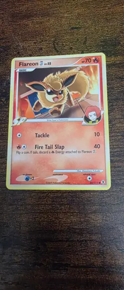 Flareon E4 60/111 Common Rising Rivals Pokemon Moderately Played - Image 1