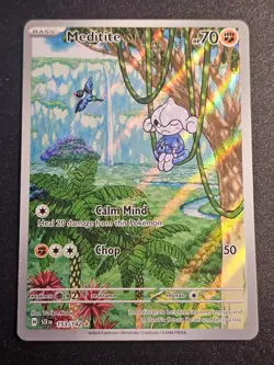 Pokemon TCG - Meditite 153/142 Stellar Crown - Image 1