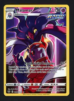 Malamar TG06/TG30 Silver Tempest Ultra Rare Pokemon TCG - Image 1
