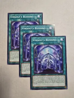3x Vingolf's Blessing 1st Edition Common ALIN-EN083 Yu-Gi-Oh! - Image 1