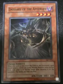 Emissary of the Afterlife AST-076 Super Rare Unlimited Near Mint Yugioh - Image 1