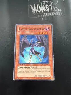 YUGIOH BLACKWING - SHURA THE BLUE FLAME COMMON RGBT-EN011 1ST EDITION - Image 1