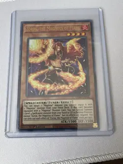 Zoroa, the Magistus of Flame (UR) GEIM-EN002 Ultra Rare 1st Edition Near Mint NM - Image 1