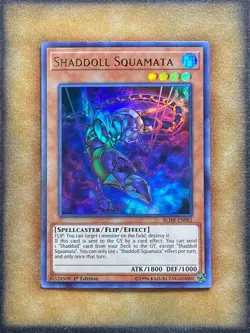 Yugioh Shaddoll Squamata BLHR-EN082 Ultra Rare 1st Ed NM - Image 1