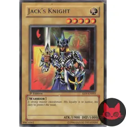 Yugioh Jack's Knight EEN-EN005 Rare 1st Edition MP - Image 1