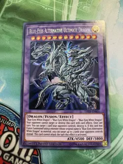 Yu-Gi-Oh Blue-Eyes Alternative Ultimate Dragon - TN19-EN001 -Prismatic Secret-NM - Image 1