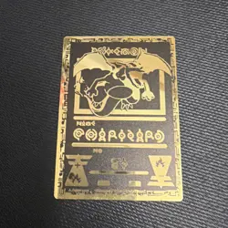 Japanese Charizard Metal Pokemon Card Fan Art! - Image 1