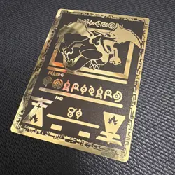 Japanese Charizard Metal Pokemon Card Fan Art! - Image 2
