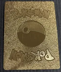 Pokemon Charizard V Evolution 508HP Gold Foil Fan Art Card Smooth - Image 3